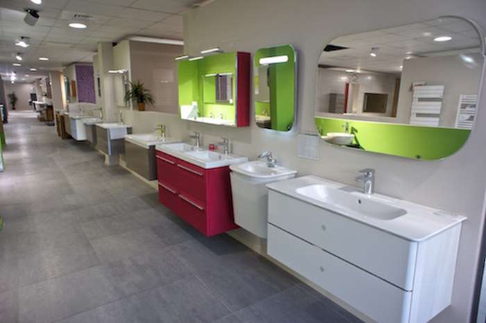 Showroom meubles vasque à Cabestany - EVO Rénovation