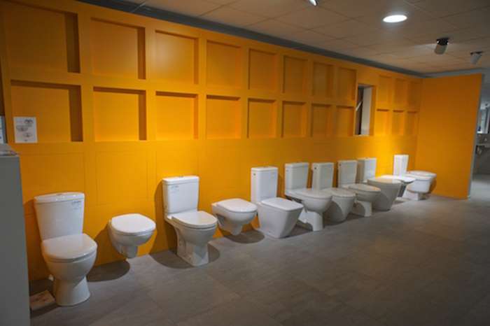 Showroom sanitaires et robinetterie à Cabestany - EVO Rénovation